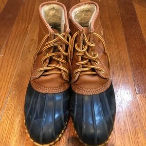 Leather Vintage Duck Boots